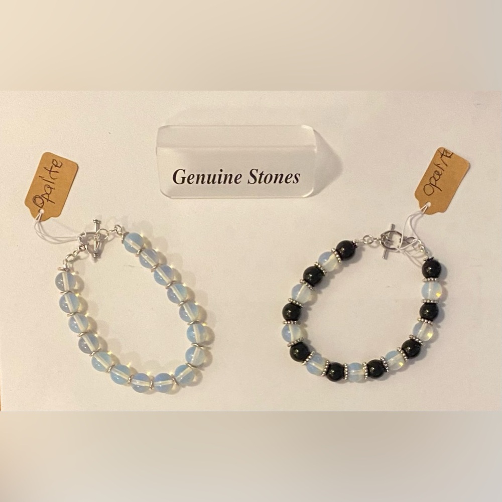 NEW Genuine Opalite crystals bracelets